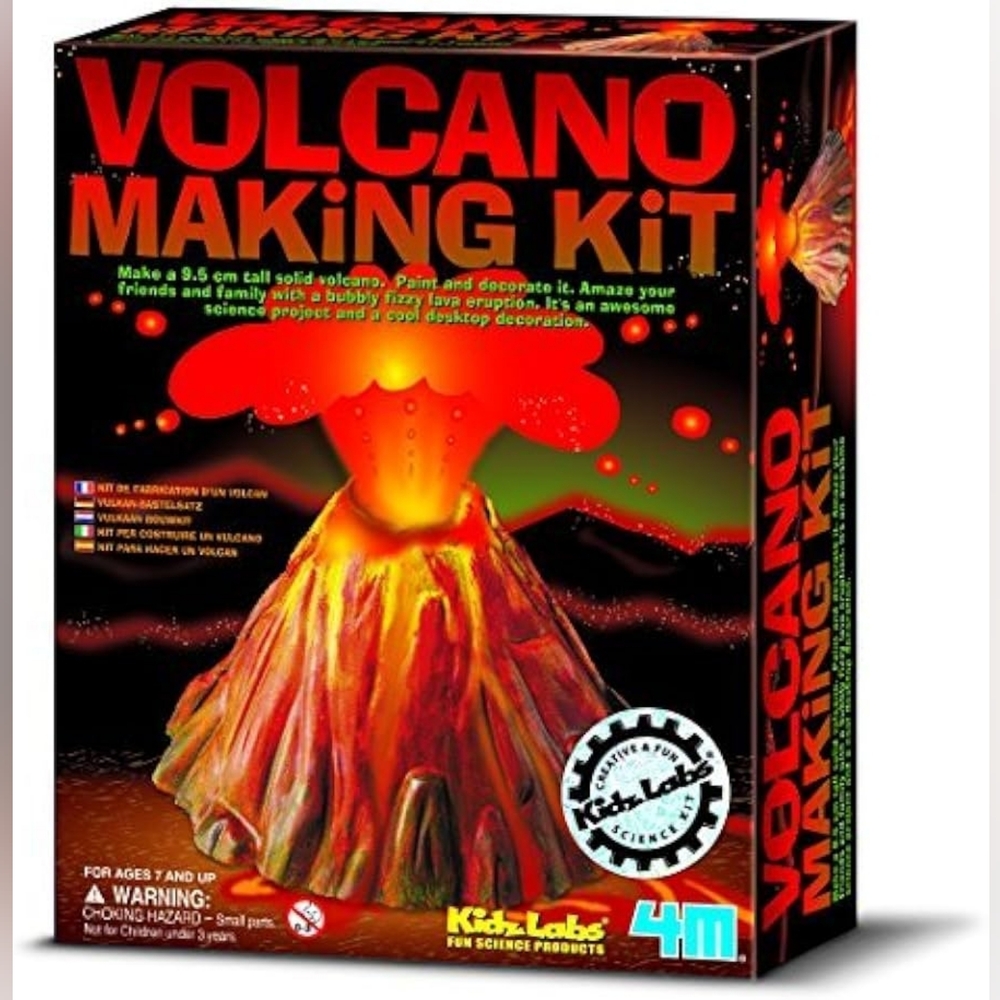 Kidz Labs Volcano Making Kit NWT Sealed